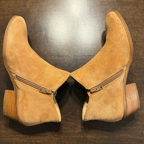Jack Rogers Peyton  Side Zip Ankle Boots Booties
Oak Tan Size 7.5 - Picture 5 of 7